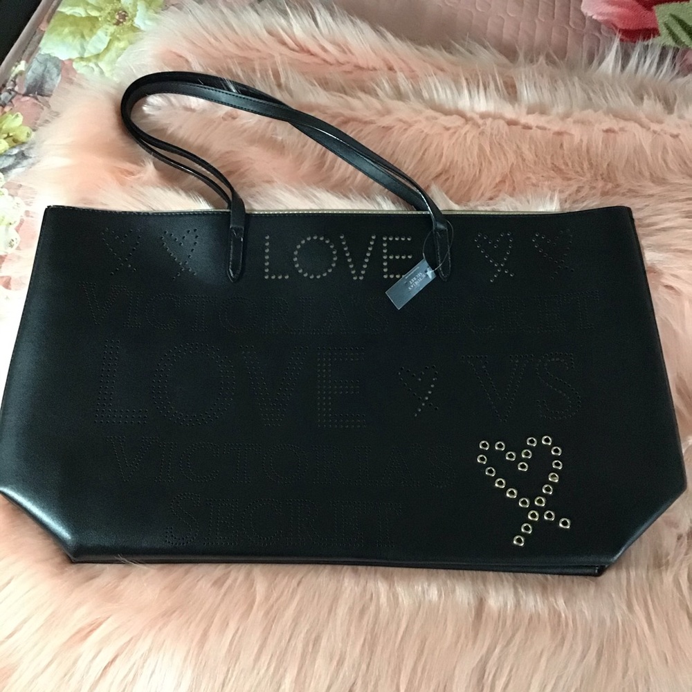 Victoria Secret tote bag.